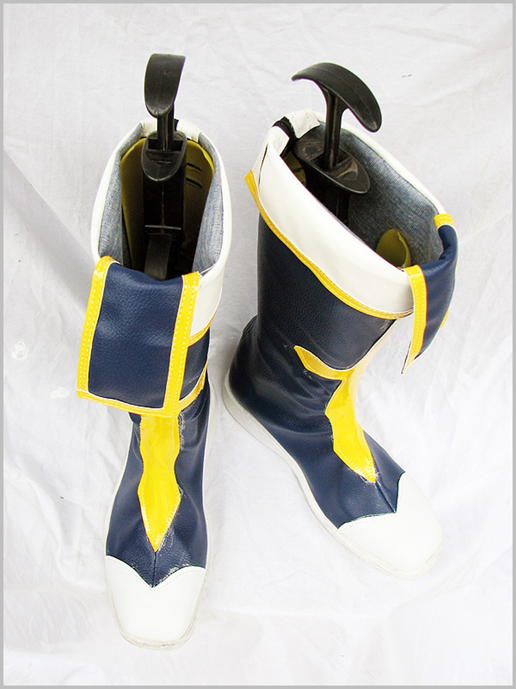 コスプレブーツ ブレイブルー/BlazBlue Jin Kisaragi 変装 仮装 靴 パープル 高品質 サイズオーダー ハロウイン